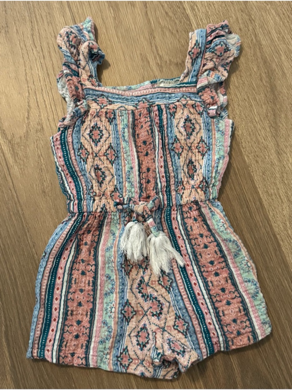 Girl’s Floral Romper Size 3T